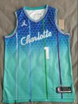 Maillot de Basket #1 Ball Hornets 21-22 city Bleu ave diamond logo